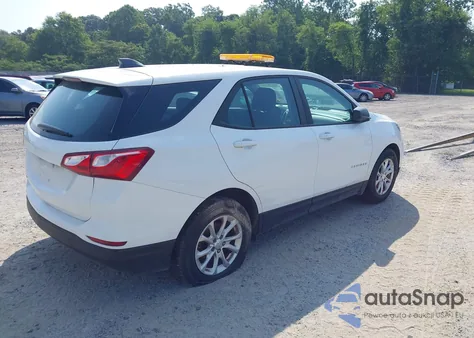 2020 Chevrolet Equinox Fwd Ls из США, поврежденный, VIN 2GNAXHEV2L6135101